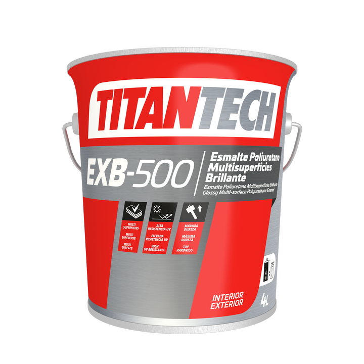 Esmalte de Poliuretano Branco Acetinado EXB-500 TitanTech